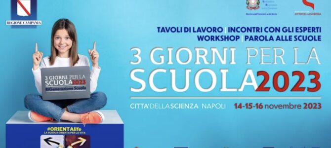 Il CTS Bologna partecipa a “3 Giorni per la Scuola 2023”